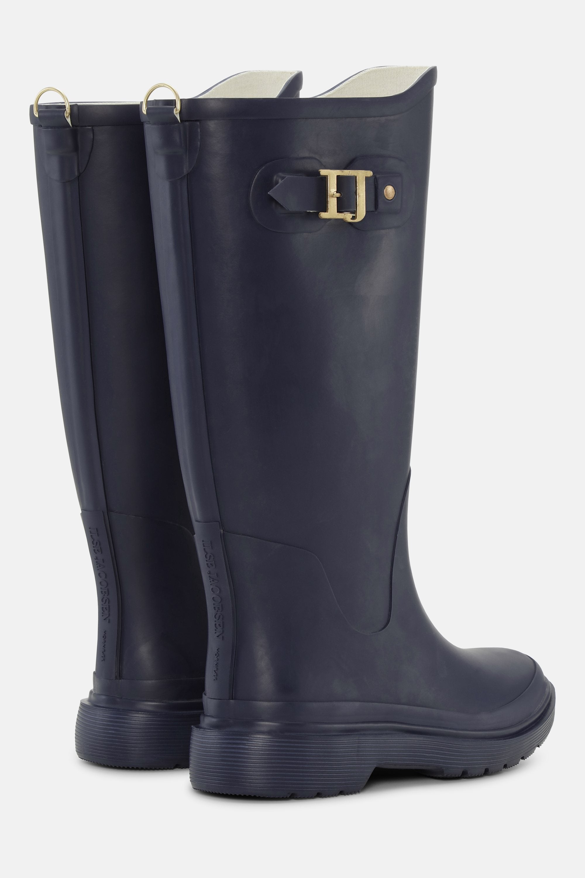 Lange Gummistøvler - Navy Navy